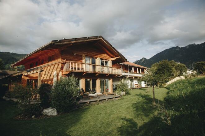 Ferienhaus Oberammergau, traditionelles Holzhaus i
