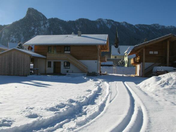 Einfahrt Außen Winter