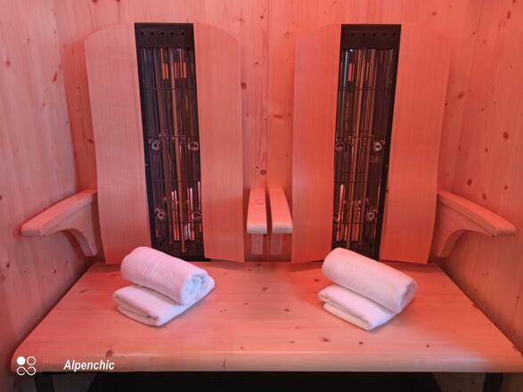 Infrarotkabine Alpenchic Ferienwohnung in den Berg