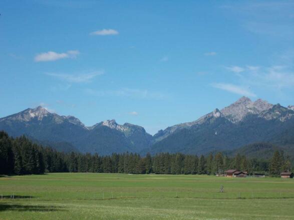 Blick ins Graswangtal