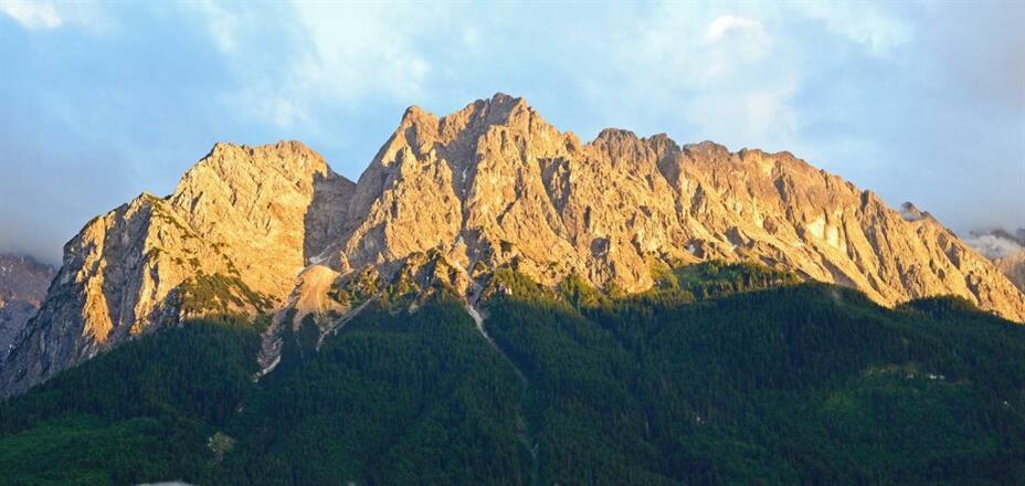 Sommer-Abend vom Balkon