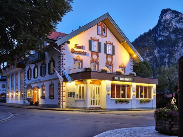 Hotel Turmwirt Abendaufnahme