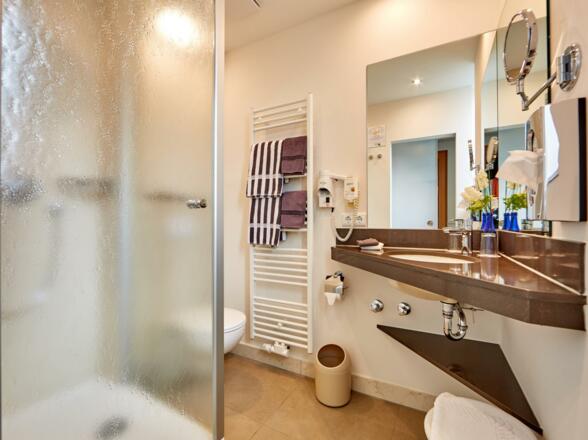 Bad mit Dusche Superior Alpin