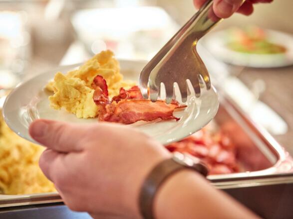 Frühstücksbuffet Speck