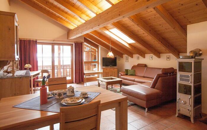 Wohnzimmer Süd Westbalkon