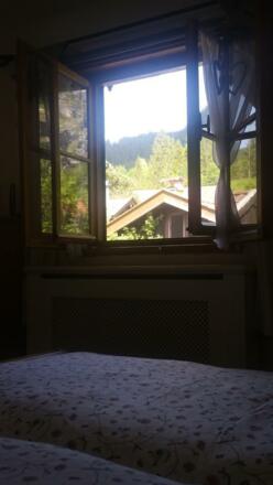 Apartment bedroom view