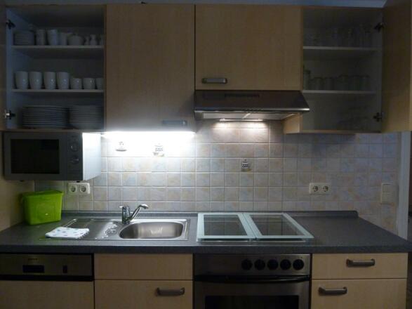 Alpspitzblick Küchenzeile