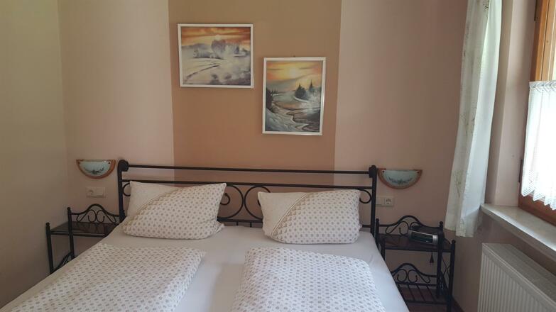 Alpspitzblick Schlafzimmer