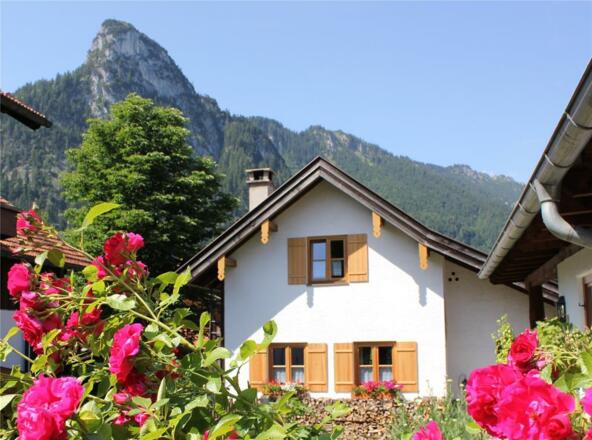 Ferienhaus Kofel Eingangseite W