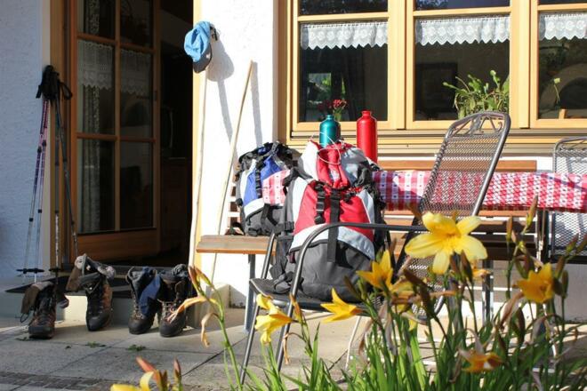 Ferienhaus Kofel Terrasse 2