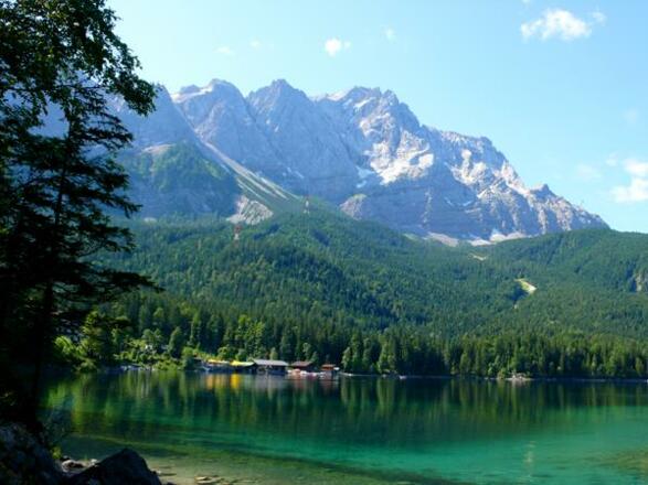 Eibsee unter der Zugspitze