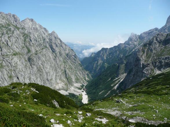 Blick ins Höllental