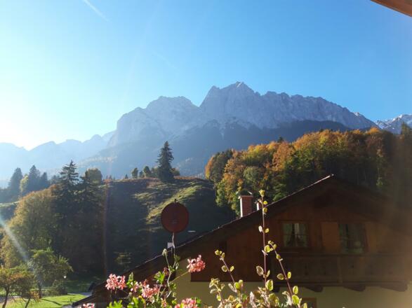 Ausblick von der Terrasse