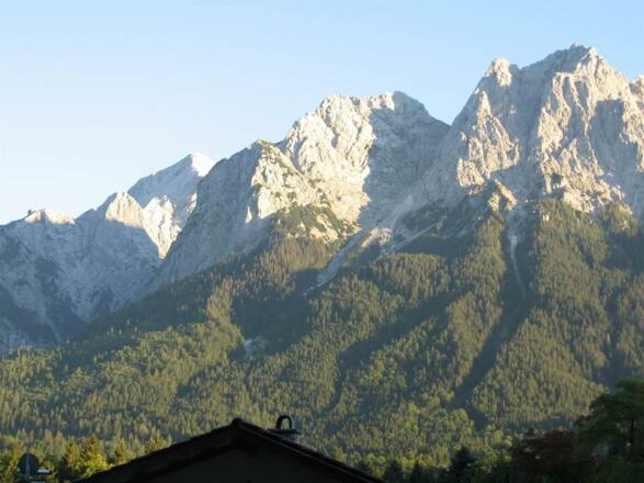 Blick auf die Waxensteine