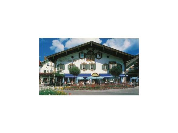 Aussenansicht Hotel Alte Post, Oberammergau
