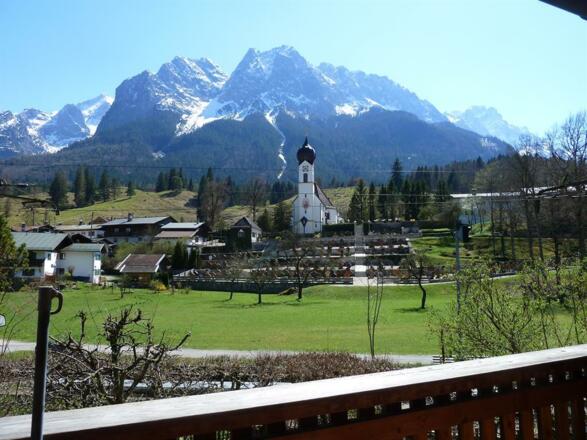 Herrliche Bergaussicht vom Südbalkon