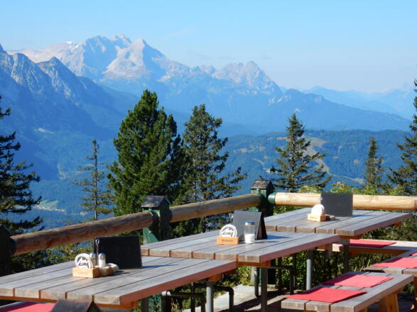 Terrasse Hochlandhütte