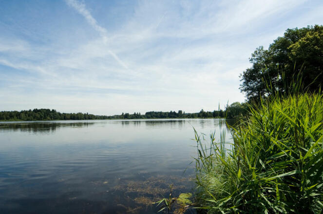 Der Soier See liegt idyllisch eingebettet in den Ammergauer Alpen
