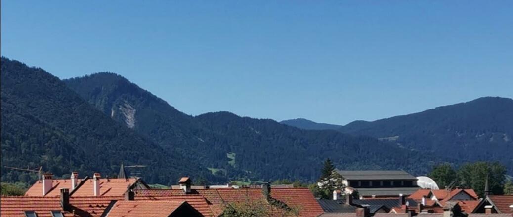 Blick aus dem Fenster Passionsspielhaus