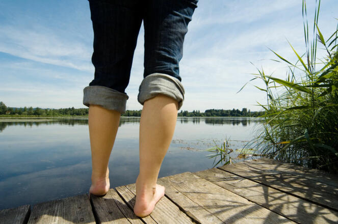 Der Soier See, ideal, um kurz mal vom Alltag abzuschalten