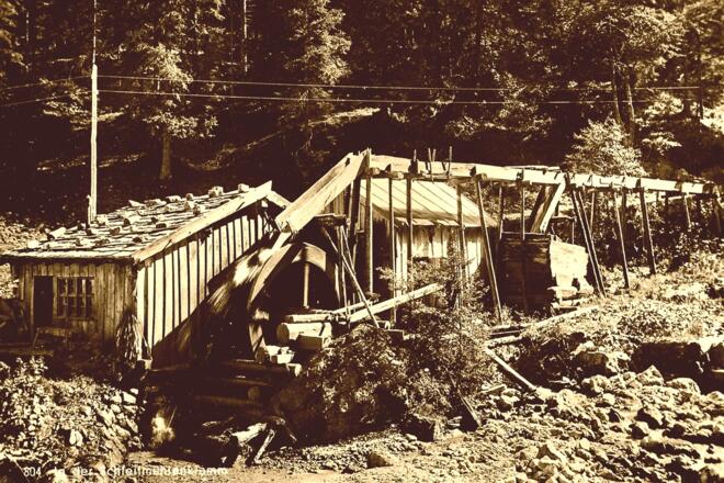 Wetzsteinmühle - alte Mühle