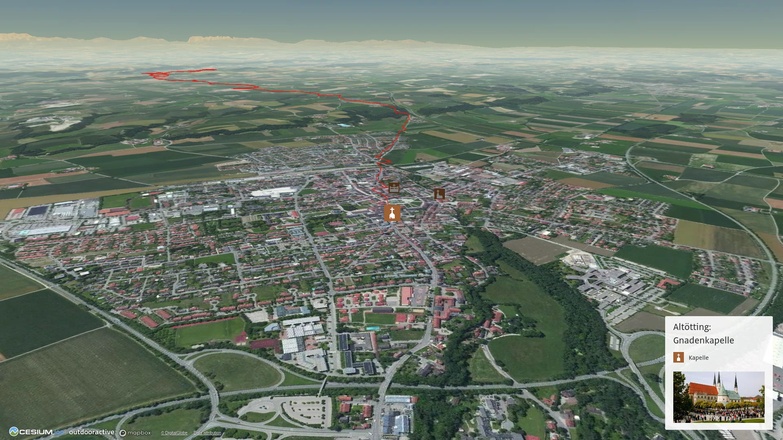 Pilgerweg in Inn-Salzach: St. Rupert-Weg: Altötting - Hirten