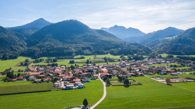 Rottau aus der Vogelperspektive