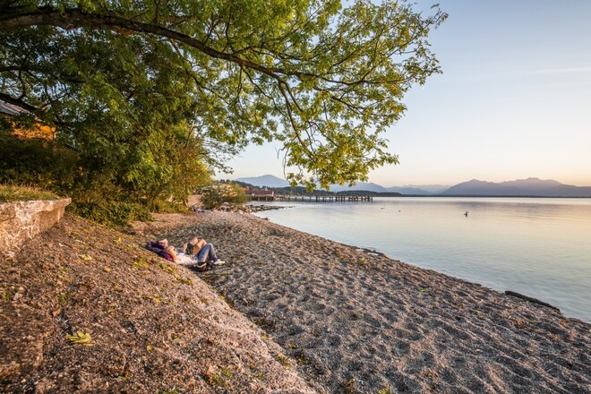 Abendstimmung in Chieming