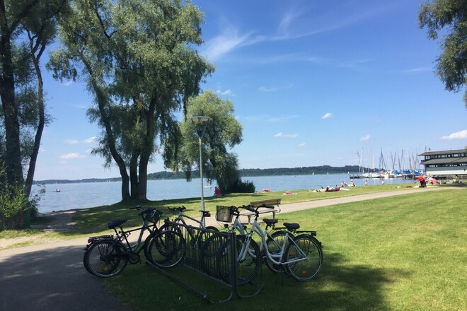 Chiemseeradweg in Felden