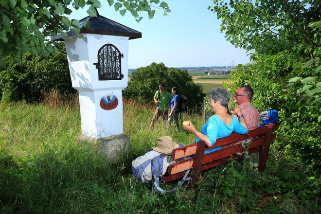 Berger am Brunn: Marterl