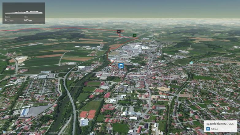 Pilgerweg in Niederbayern: Böhm.-Bayrischer Weg: Eggenfelden - Reischach