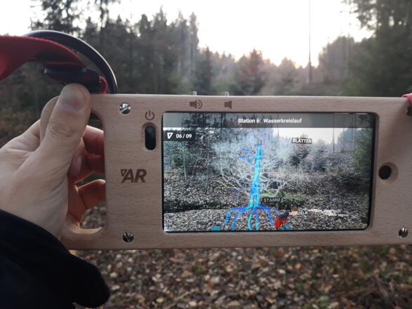 AR- Lehrpfad (Beispiele)