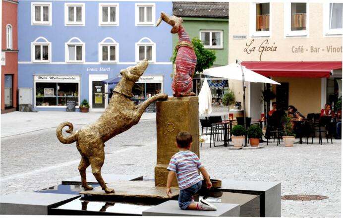 Brunnen &quot;Hundling&quot;