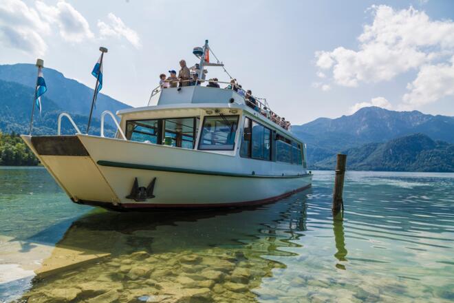 Motorschifffahrt am Kochelsee