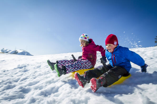 Rodelspaß in Lenggries