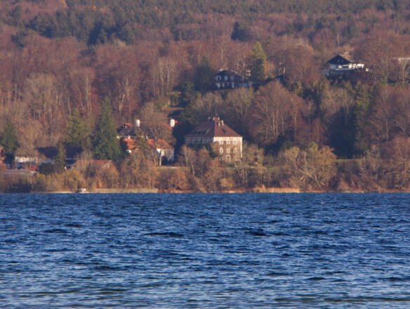 Schloss Berg von der Seeseite