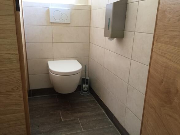 Toilette Gasthaus Aumühle