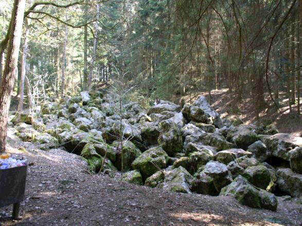 Geotop &quot;Blockstrom Kaser Steinstuben&quot;