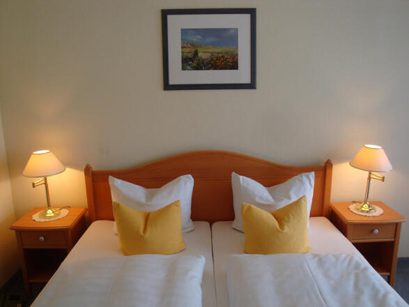 Gemütlich wohnen im Doppelzimmer