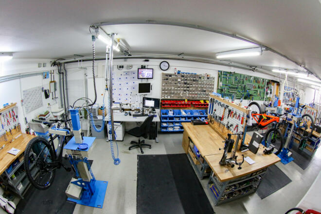 Werkstattbereich Rad`l - Hüttner