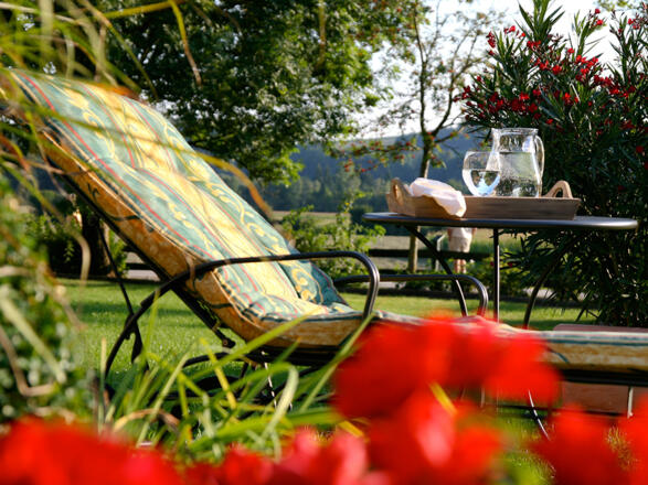 Ein idyllisches Plätzchen im Garten...