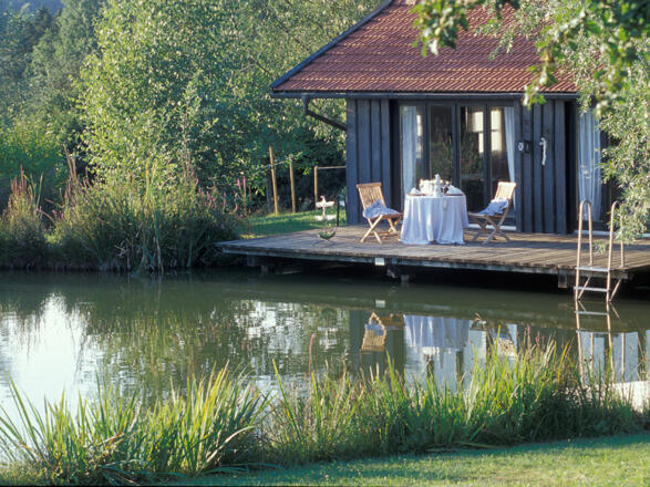Frühstück am Bootshaus