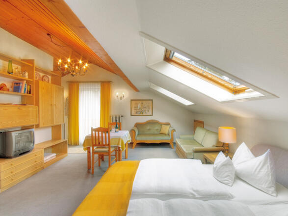 Wohn- und Schlafzimmer Appartement B