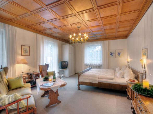 Wohn- und Schlafzimmer Appartement A