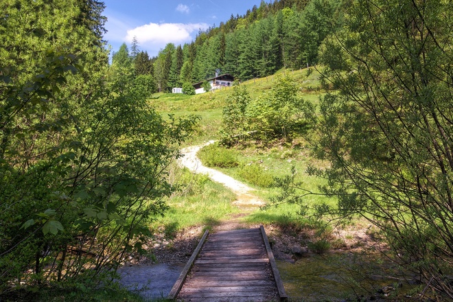Inzell Almhütte Bichler Alm