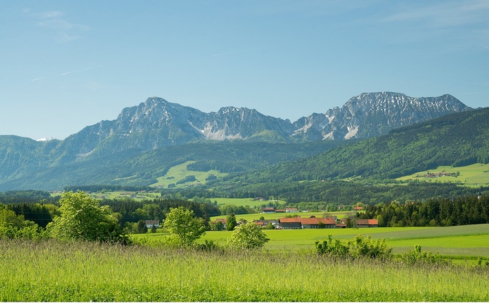 Hochstaufen von Wimmern aus