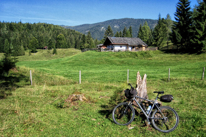 Mit dem Mountainbike zur Reiteralm