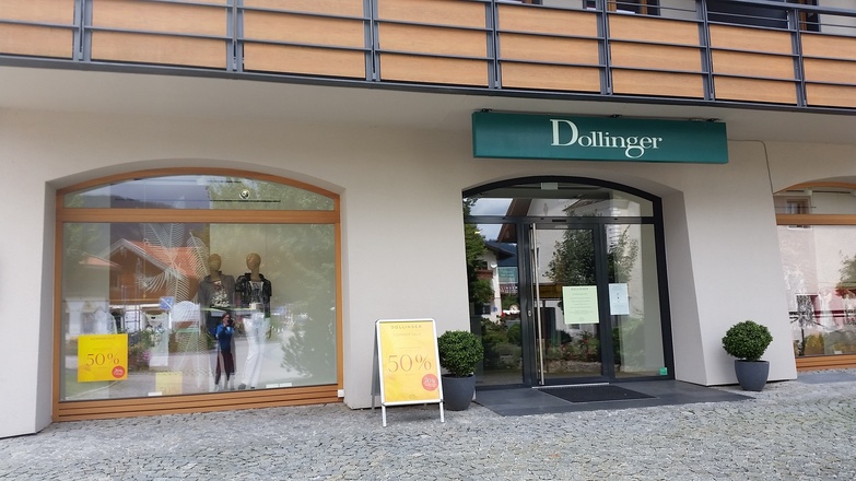 Modehaus Dollinger Eingang