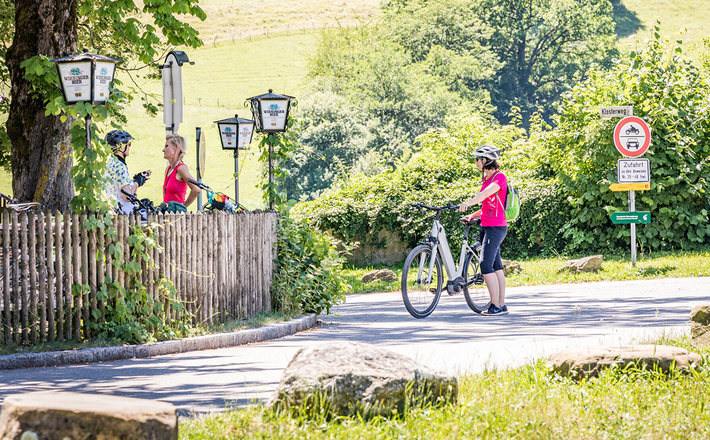 Einkehr nach einer Radltour im Rupertiwinkel
