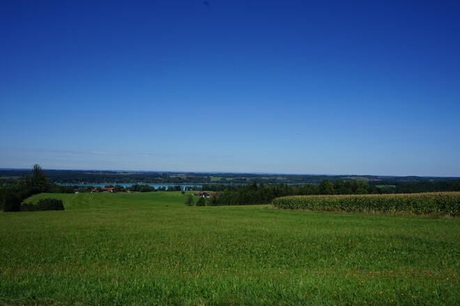 Blick auf den Simssee von Bergham
